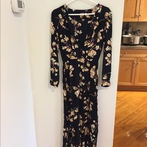 Floral maxi dress